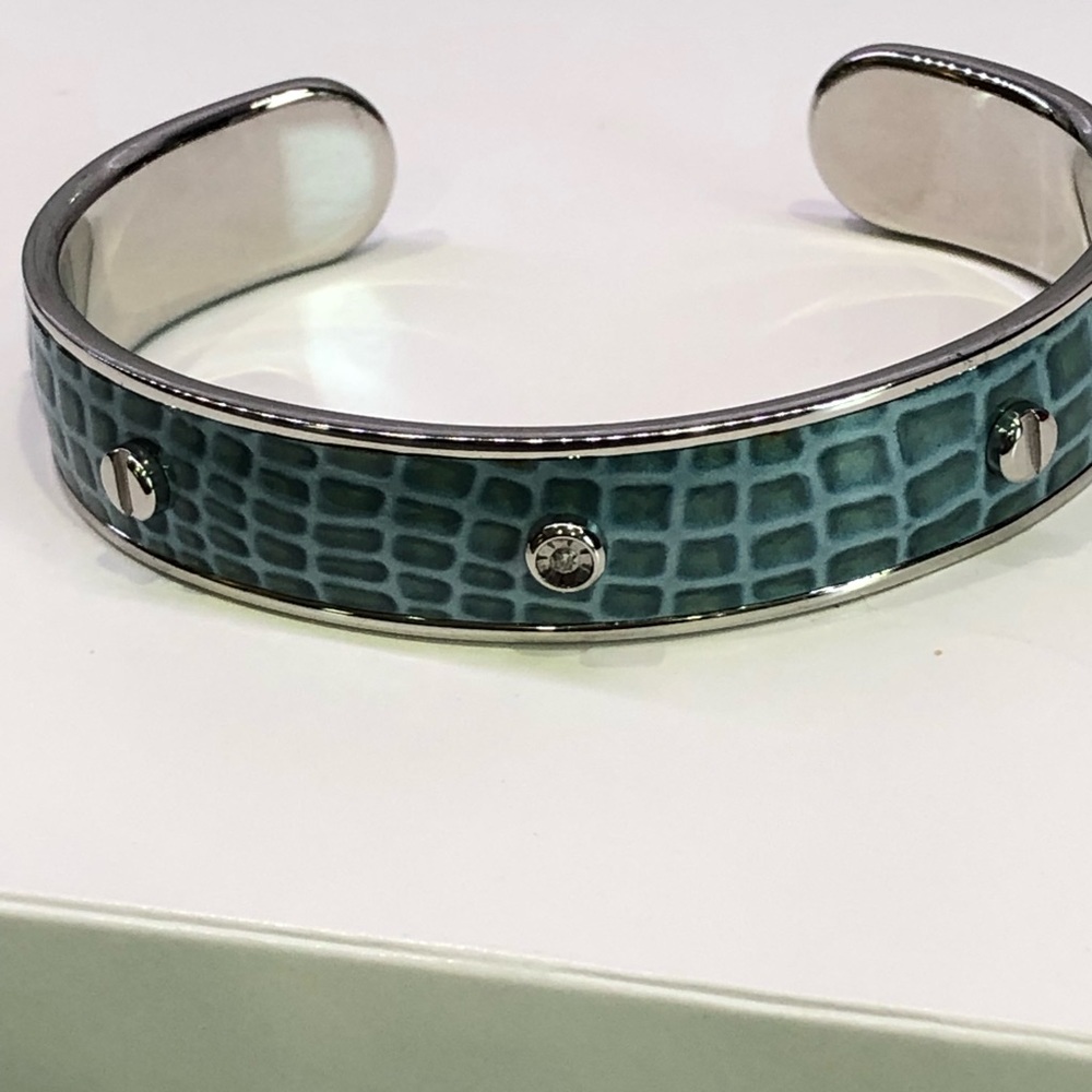 Morellato Croco bracelet leather and steel